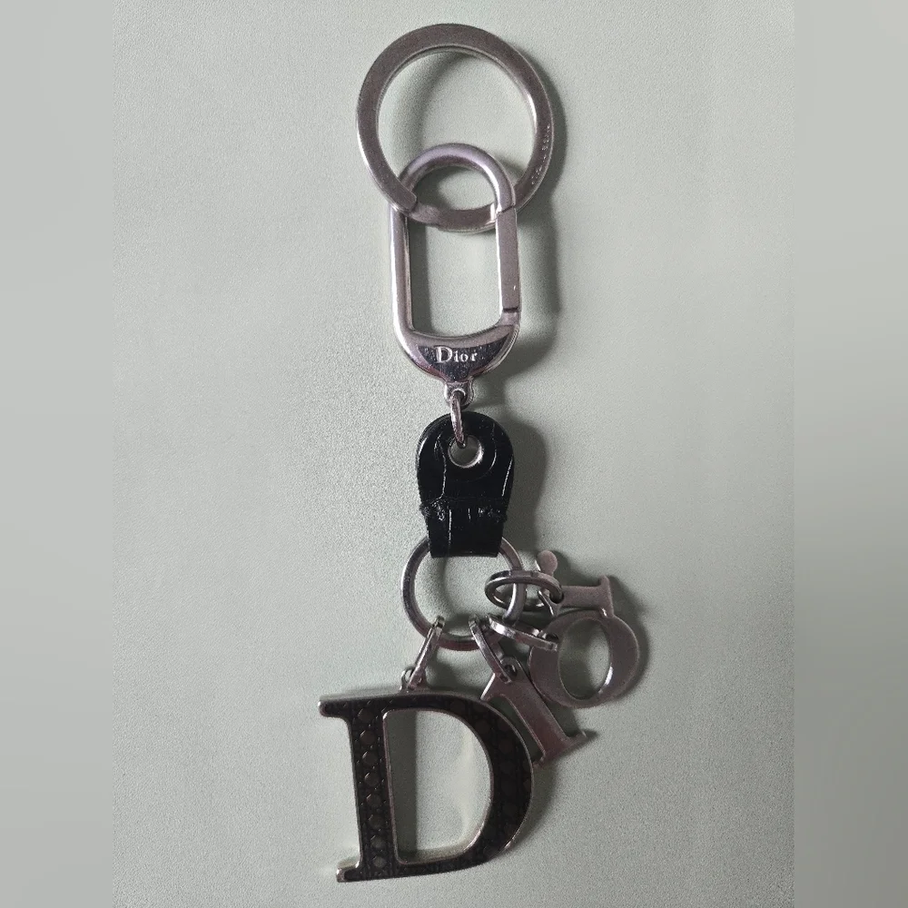 Authentic Dior Bag Charm & Key Holder